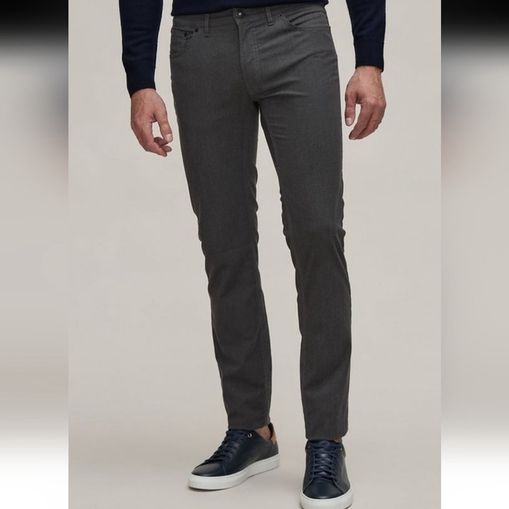 BRAX FEEL GOOD MEN'S WOOLIKE 2 TONE PANTS 36 NEW